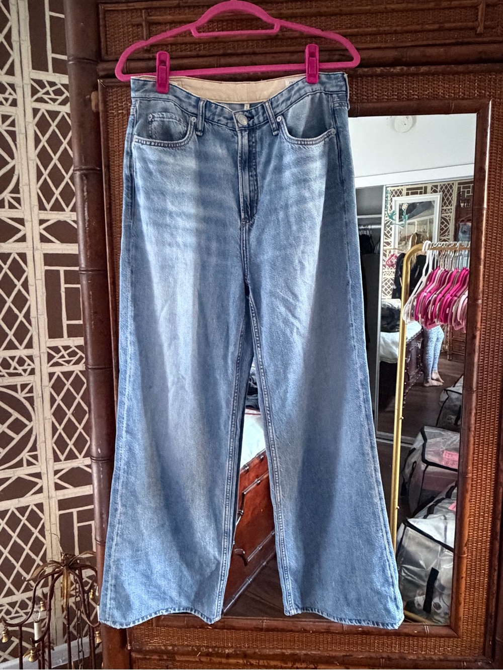 rag & bone Light Blue High-Rise Women's Jeans